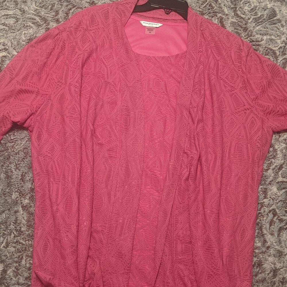 Pink blouse